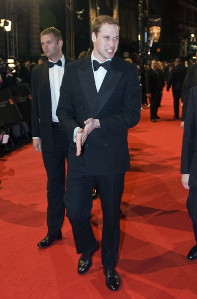 Prince William at the BAFTA Awards