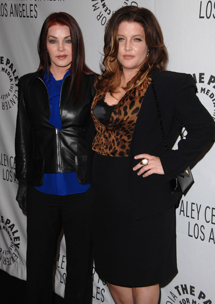Lisa Marie and Priscilla Presley