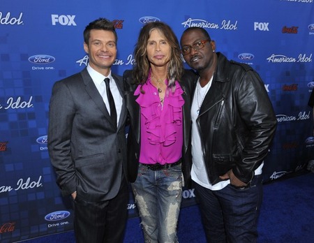 Ryan Seacrest, Steven Tyler &amp; Randy Jackson