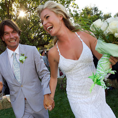 Rebecca Romaijn and Jerry O'Connell