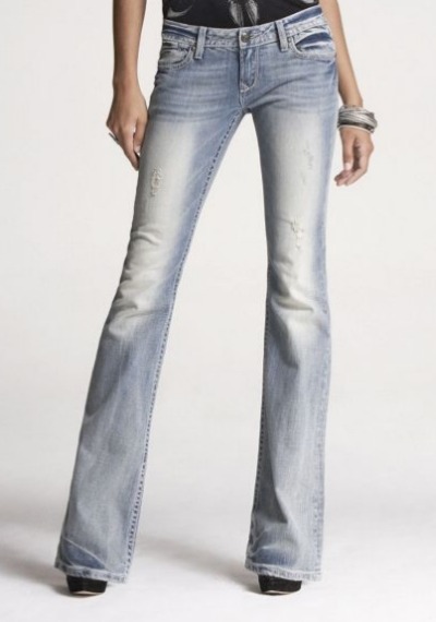 Lauren Conrad Fashion Tutorial on Flattering Boot Cut Trendy Jeans For Fall