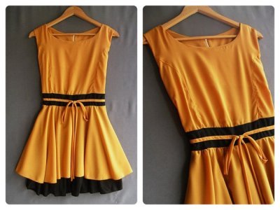 Mustard Dress