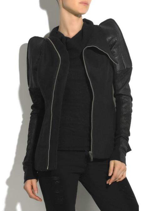 Rick Owens flannel jacket