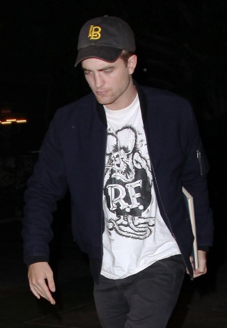 Robert Pattinson arriving the Four Seasons Hotel in Beverly Hills