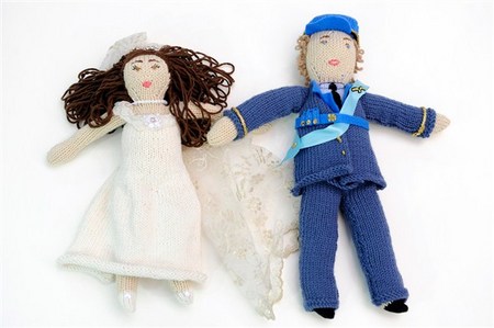 Knitted+royal+wedding+dolls