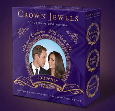 Royal wedding condoms
