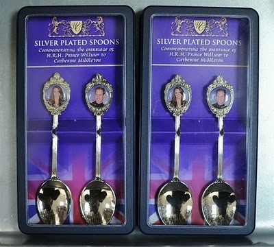 Royal silver spoons