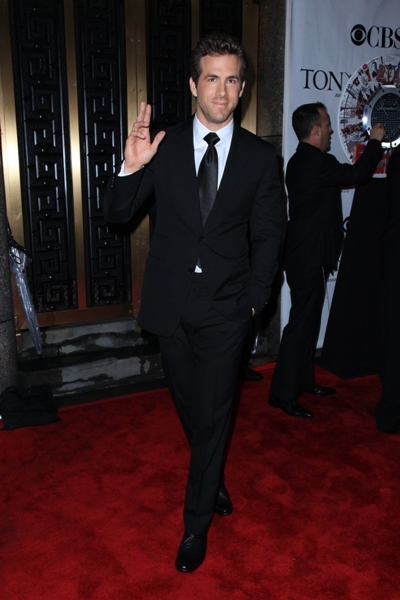 Ryan waves for fans