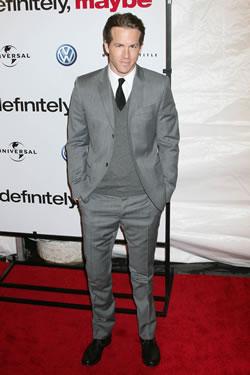 Ryan Reynolds at the "Definitely, Maybe" Premiere in New York