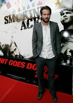 Ryan Reynolds at the Myspace "Smokin' Aces" Premiere in Austraila