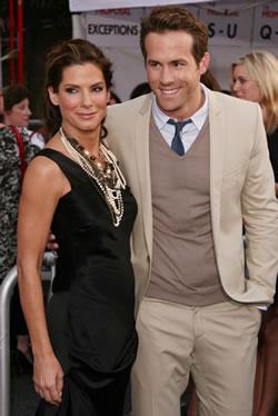 Sandra Bullock and Ryan Reynolds at "The Proposal" World Premiere in Los Angeles