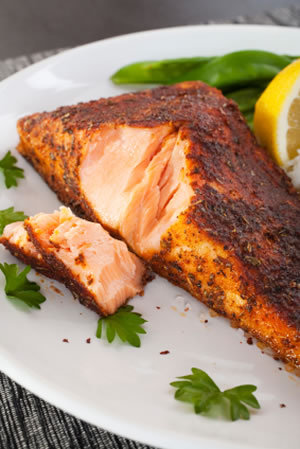 Delicious Blackened Salmon