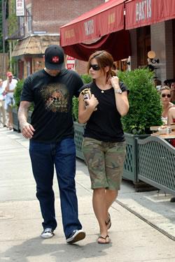 Sandra Bullock and Jesse James out and about in NYC