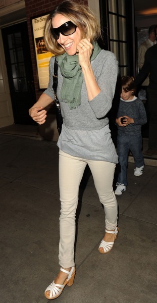 Sarah Jessica Parker's layered look