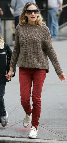 Sarah Jessica Parker in skinny jeans