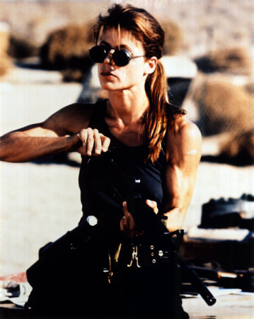 Linda Hamilton as Sarah Connor sarah connor linda hamilton. Linda Hamilton as Sarah Connor
