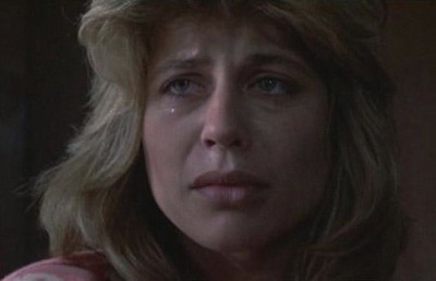 Linda Hamilton as Sarah Connor in Terminator
