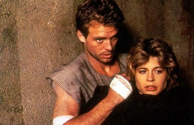 Linda Hamilton as Sarah Connor in Terminator