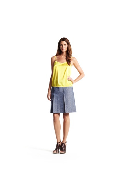 Scarf tank top