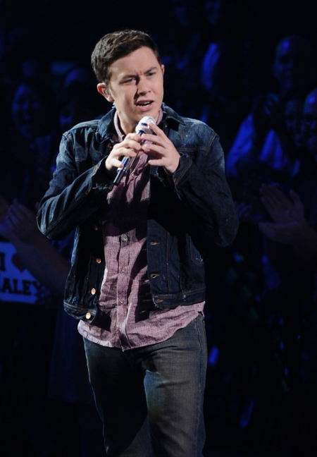 Scotty McCreery on Stage