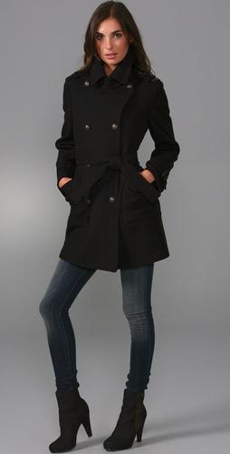 See by Chloe pea coat