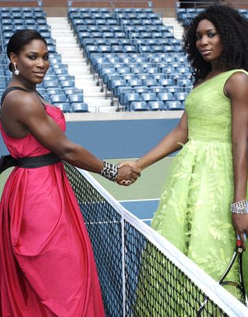 Venus and Serena Williams in Harper's Bazaar
