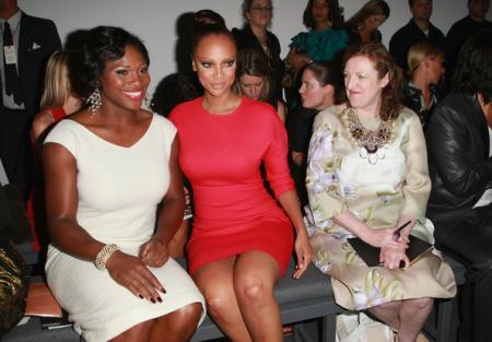 Serena Williams at Fashion Week