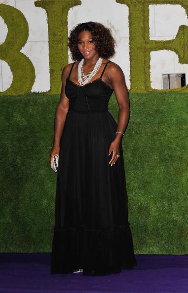 Serena Williams at the Wimbledon Winners Party