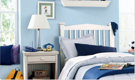 Shades of Blue - Bedroom