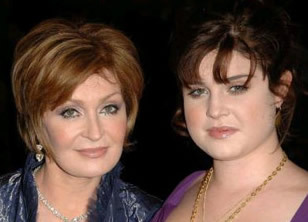 Sharon and Kelly Osborne