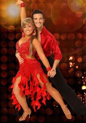 Shawn Johnson and Mark Ballas