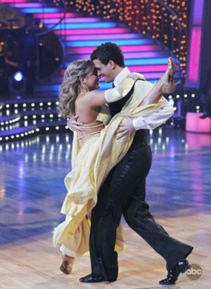 Shawn Johnson on Dancing with the Stars