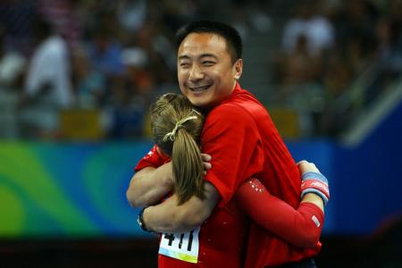 Shawn Johnson and Liang Chow
