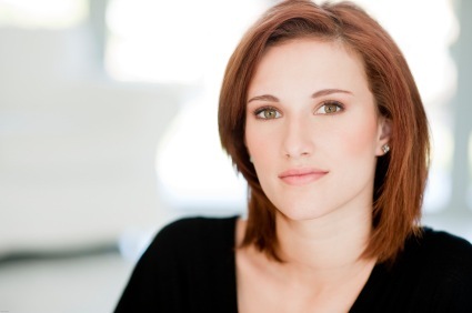 Red Hair - Bob with Razored Ends