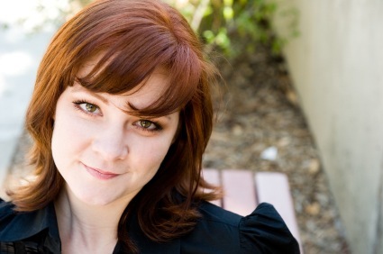 Red Hair - Shoulder Length with Long Layers and Bangs