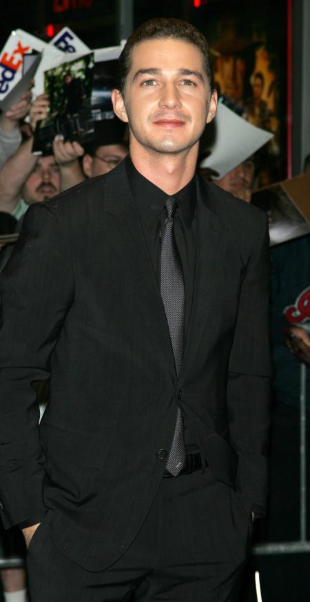 Shia LaBeouf premiere