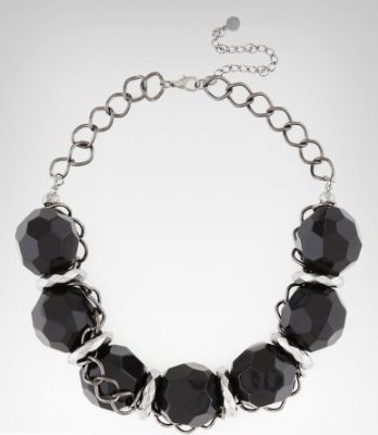 Lucite short necklace