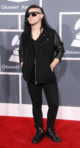 DJ Skrillex, long hair don't care?
