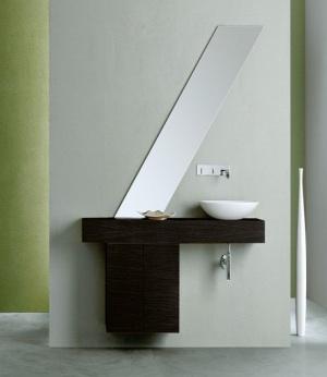 Modern Bathroom Designs on Minimalist Bathroom With Modern Mirror   Decorating Ideas For