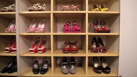 Master Bedroom Closet - Shoes