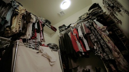 Master Bedroom Closet - Before