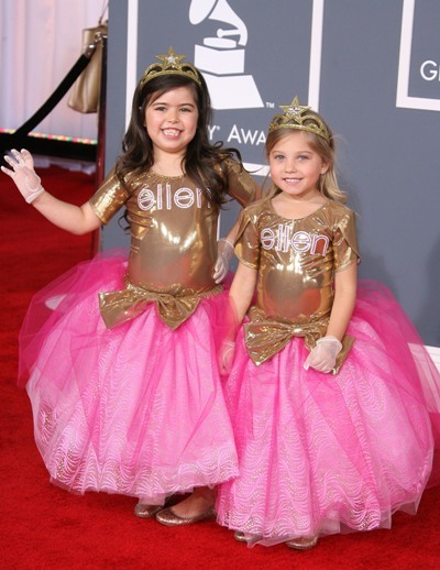 Sophia Grace and Rosie hit the red carpet