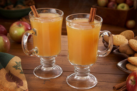Spiked spiced cider