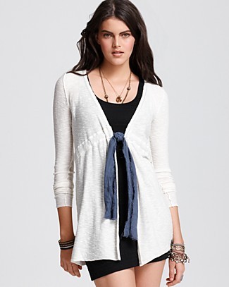 Flirty Bow Cardigan