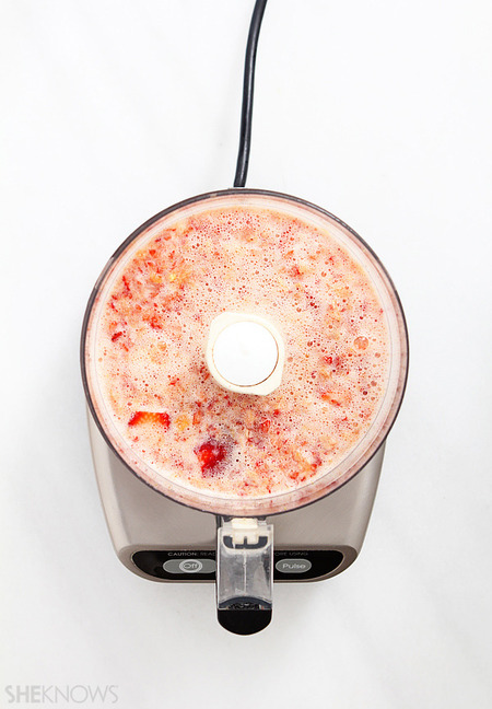 Puree ingredients in a food processor or blender