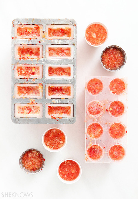 Fill popsicle molds