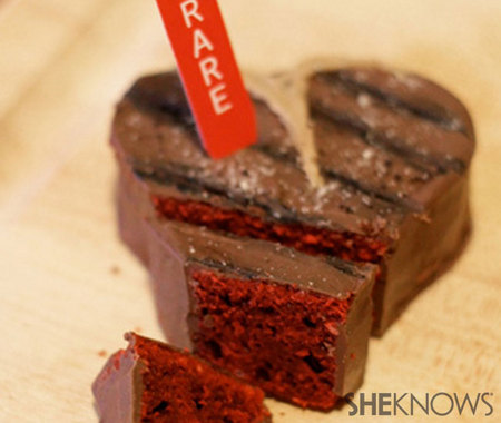 Steak brownies