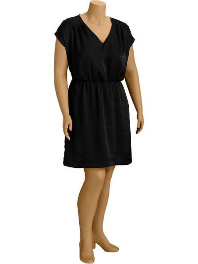 Old Navy Crepe V-Neck Dress