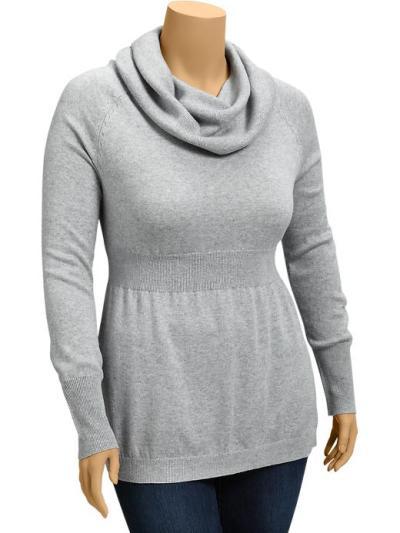 Old Navy cowl-neck tunic sweater