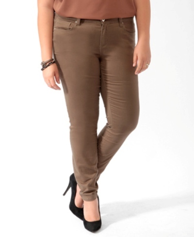 Forever 21 Colored Skinny Chinos